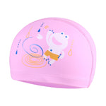 Bonnet de bain imperméable pour enfants avec motif grenouille mignon en PU, Grenouille (Bleu), Grenouille (Rose), Grenouille (Orange), Grenouille (Bleu foncé)