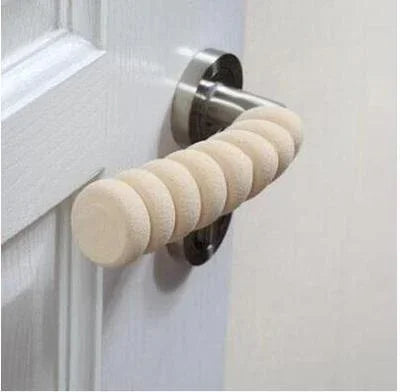Cache-poignée de porte de sécurité pour bébé, étui de protection en spirale antichoc pour poignée de porte