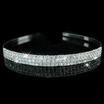Princess Tiaras Couronne de Mariage en Strass Perles Bandeau Enfants Filles Couronne de Mariée Fête Accessoires Bijoux de Cheveux