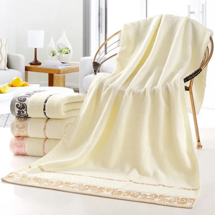 Serviette de bain Xiangyun en coton hôtel