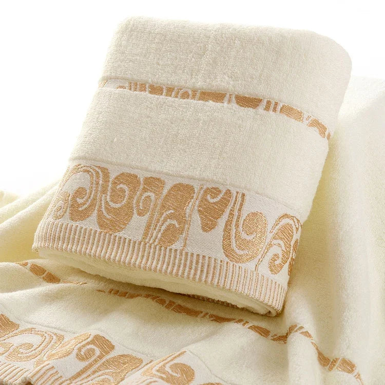 Serviette de bain Xiangyun en coton hôtel