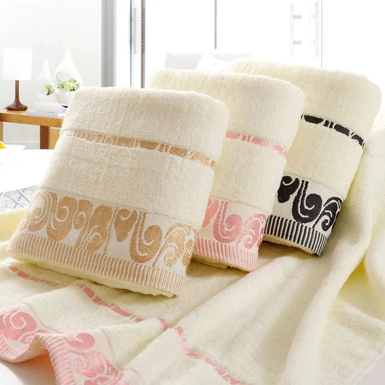 Serviette de bain Xiangyun en coton hôtel