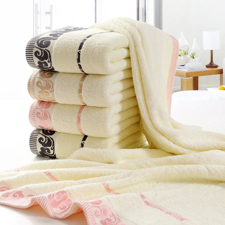 Serviette de bain Xiangyun en coton hôtel
