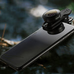 APEXEL APL-HB195 Objectif universel professionnel HD pour téléphone portable 195 degrés Fisheye, Fisheye 195 degrés