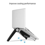 Support de refroidissement triangulaire pour tablette, PC, ordinateur portable et de bureau
