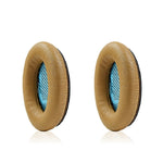 2 PIÈCES pour cache-oreilles en cuir d'agneau BOSE QC 15 / 25 / 35