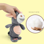 Âne électronique interactif en forme de petit animal, jouet intelligent qui marche et parle, cadeau d'anniversaire pour enfants, petit âne