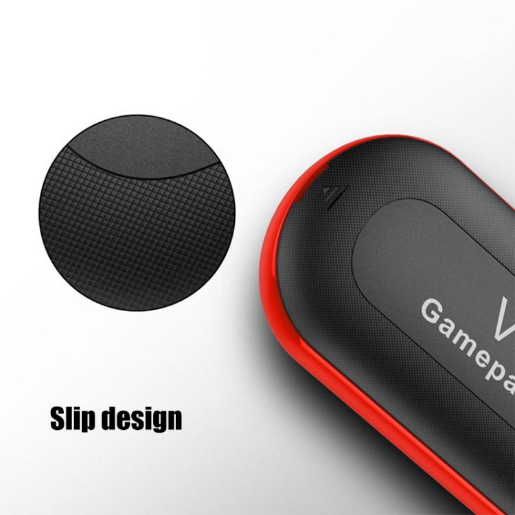 Manette de jeu Bluetooth sans fil intelligente, télécommandes de joystick pour lunettes de réalité virtuelle 3D compatibles avec Android / IOS, blanc, noir