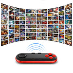 Manette de jeu Bluetooth sans fil intelligente, télécommandes de joystick pour lunettes de réalité virtuelle 3D compatibles avec Android / IOS, blanc, noir