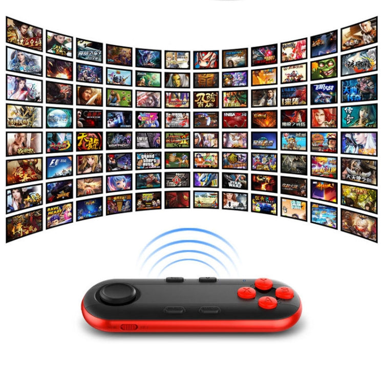 Manette de jeu Bluetooth sans fil intelligente, télécommandes de joystick pour lunettes de réalité virtuelle 3D compatibles avec Android / IOS, blanc, noir