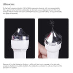 2 PCS Appareil de beauté professionnel pour le visage, soins de la peau par ultrasons pour femmes, blanchissant, anti-taches de rousseur, anti-âge