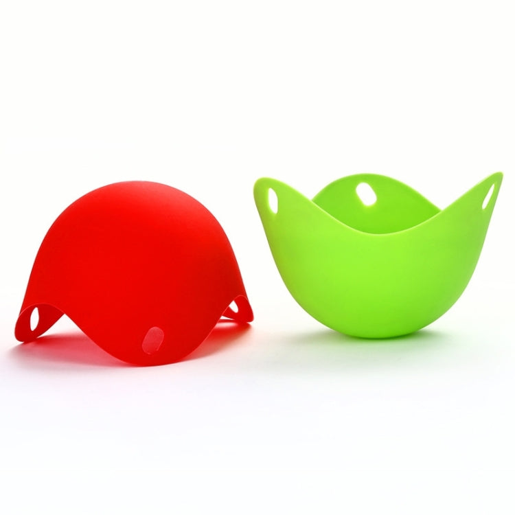 Moule à œufs en silicone, support à œufs, outils de cuisine, ustensiles de cuisson pour crêpes, œufs à la vapeur, plateau, vert, rouge, 4 pièces pour œufs à la vapeur