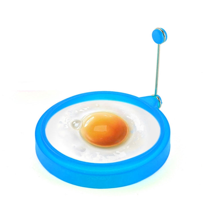 Anneau à œufs rond en silicone pour petit-déjeuner, moule à œufs frits, anneau à crêpes, moule de cuisson antiadhésif pour cuisine, rond, bleu, rond, vert, rond, orange, rond, rouge