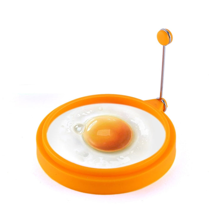 Anneau à œufs rond en silicone pour petit-déjeuner, moule à œufs frits, anneau à crêpes, moule de cuisson antiadhésif pour cuisine, rond, bleu, rond, vert, rond, orange, rond, rouge