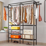 Support de rangement pour vêtements mobile et simple pour chambre à coucher