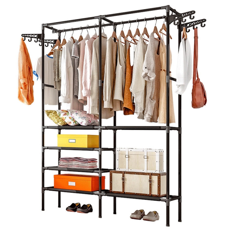 Support de rangement pour vêtements mobile et simple pour chambre à coucher