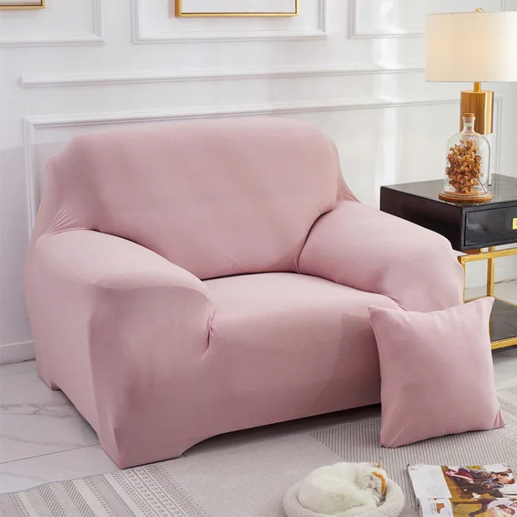 Housse universelle tout compris pour canapé, housse complète avec une taie d'oreiller, fauteuil simple (90-140cm), canapé deux places (145-185cm), canapé trois places (190-230cm), canapé quatre places (235-300cm)