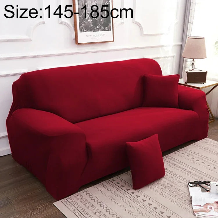 Housse universelle tout compris pour canapé, housse complète avec une taie d'oreiller, fauteuil simple (90-140cm), canapé deux places (145-185cm), canapé trois places (190-230cm), canapé quatre places (235-300cm)