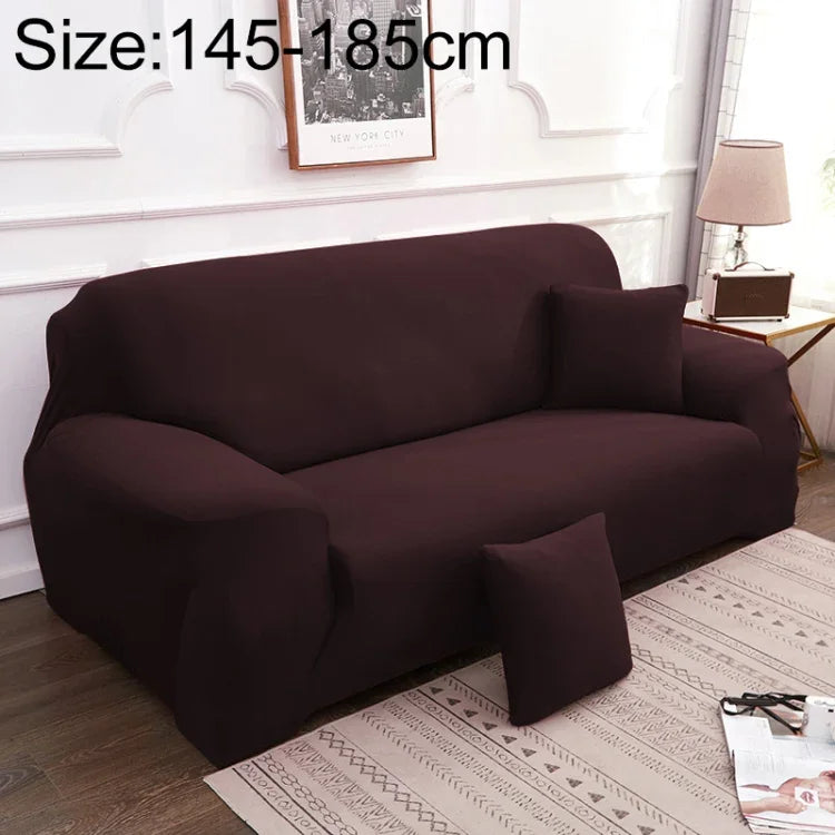 Housse universelle tout compris pour canapé, housse complète avec une taie d'oreiller, fauteuil simple (90-140cm), canapé deux places (145-185cm), canapé trois places (190-230cm), canapé quatre places (235-300cm)
