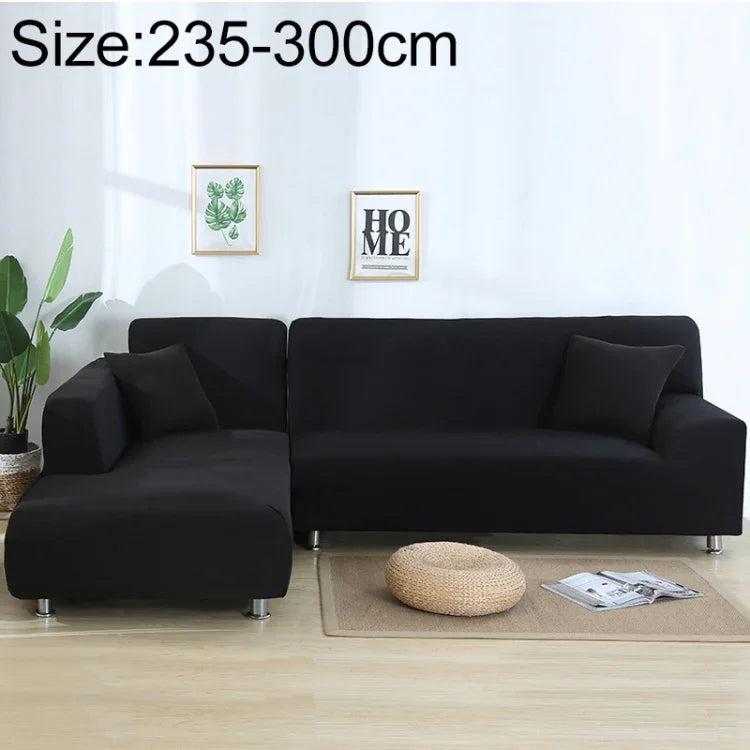 Housse universelle tout compris pour canapé, housse complète avec une taie d'oreiller, fauteuil simple (90-140cm), canapé deux places (145-185cm), canapé trois places (190-230cm), canapé quatre places (235-300cm)