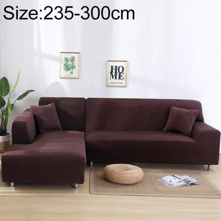 Housse universelle tout compris pour canapé, housse complète avec une taie d'oreiller, fauteuil simple (90-140cm), canapé deux places (145-185cm), canapé trois places (190-230cm), canapé quatre places (235-300cm)