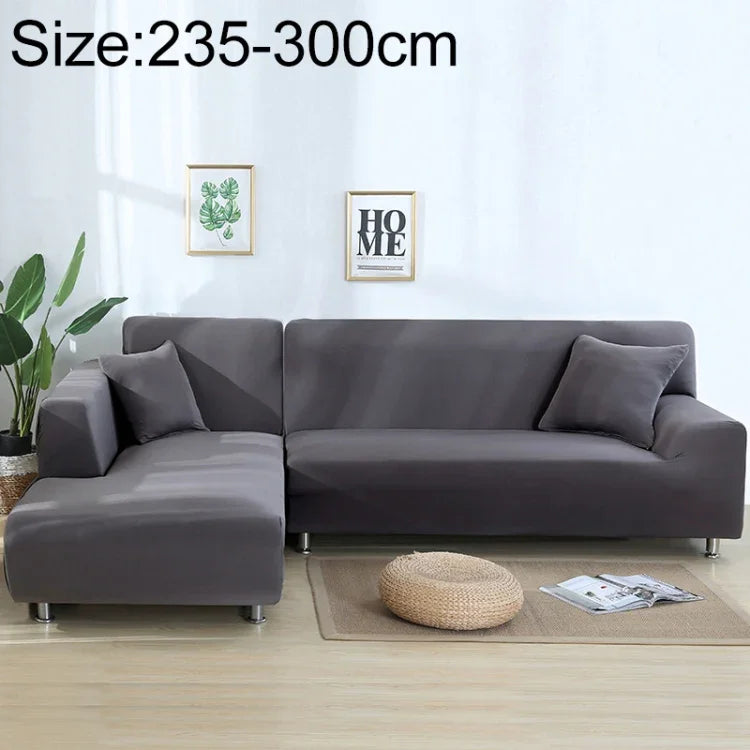 Housse universelle tout compris pour canapé, housse complète avec une taie d'oreiller, fauteuil simple (90-140cm), canapé deux places (145-185cm), canapé trois places (190-230cm), canapé quatre places (235-300cm)