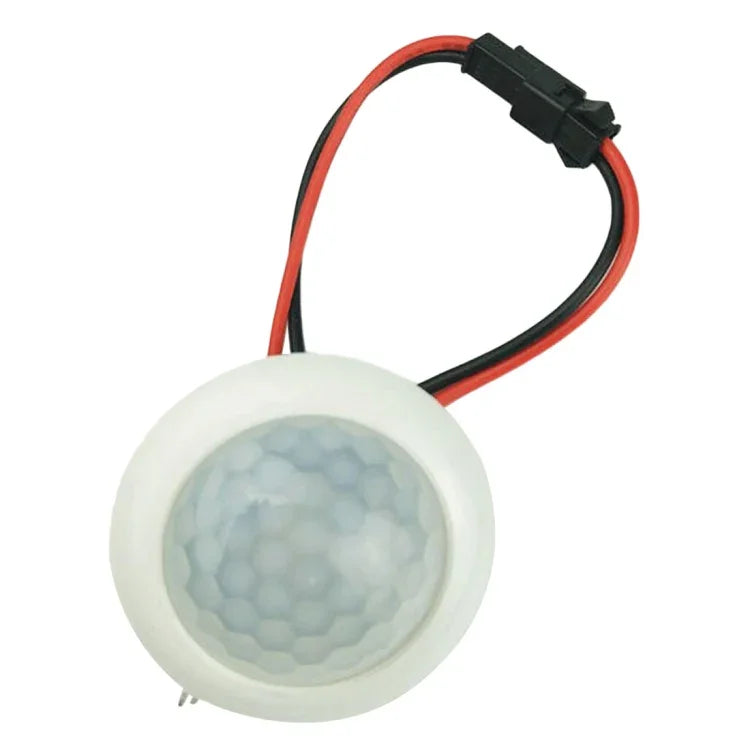 Module de modification de tête de capteur de lumière de plafond à contrôle d'induction du corps humain infrarouge pour détecteur de mouvement, AC 220V