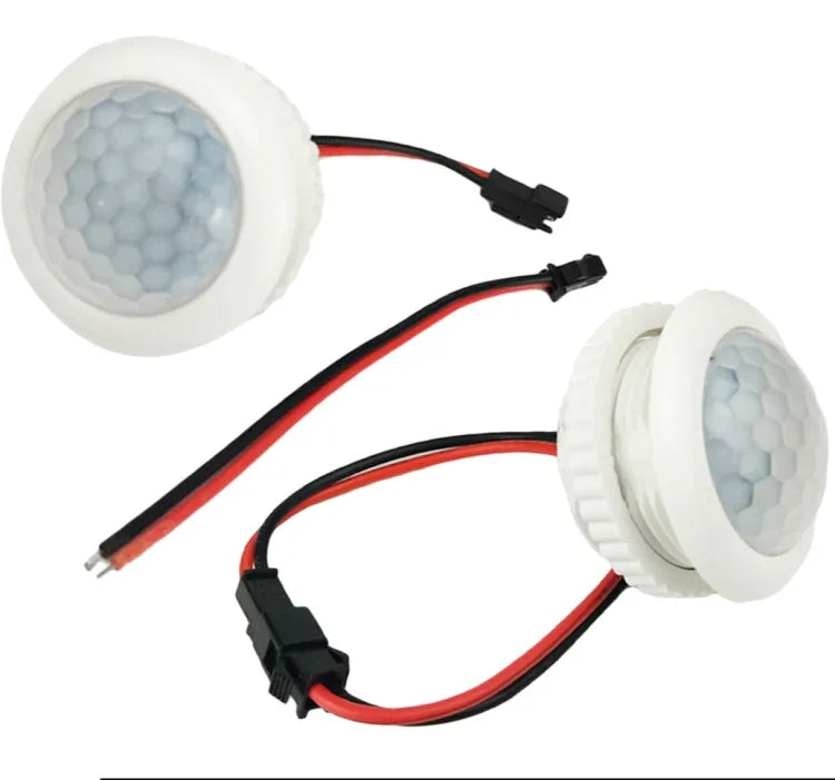 Module de modification de tête de capteur de lumière de plafond à contrôle d'induction du corps humain infrarouge pour détecteur de mouvement, AC 220V