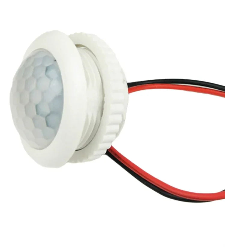Module de modification de tête de capteur de lumière de plafond à contrôle d'induction du corps humain infrarouge pour détecteur de mouvement, AC 220V