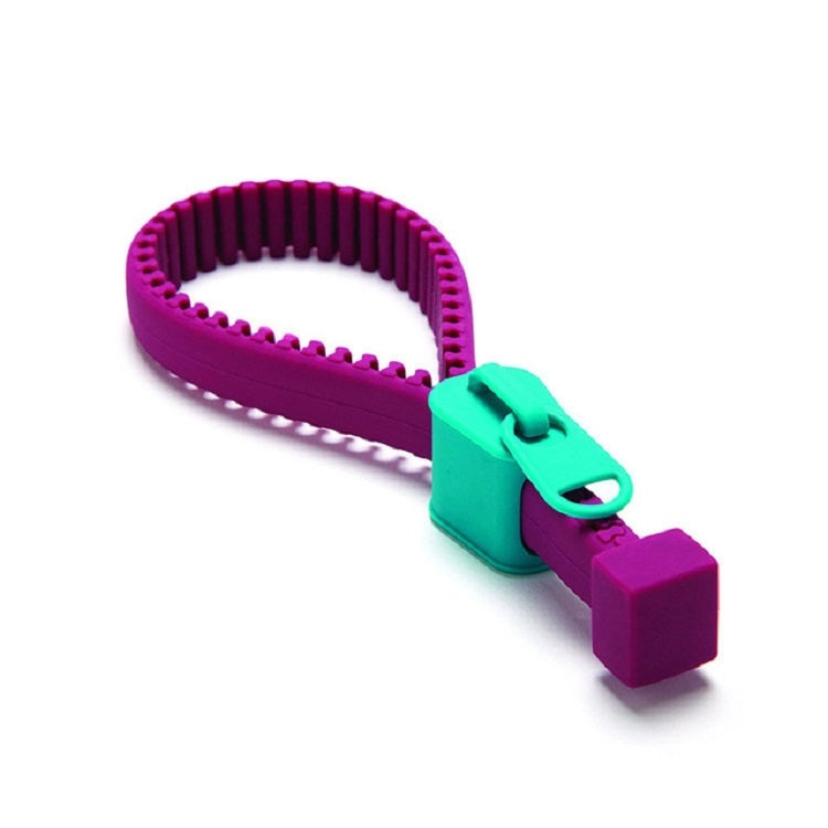 Ouvre-boîte créatif en silicone avec fermeture éclair, multifonctionnel, antidérapant, pour bouteilles et bocaux, ouvre-bouteille 5