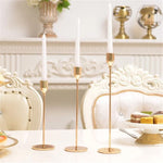 Photophore créatif à tête unique, décoration de table de mariage, S, M, L