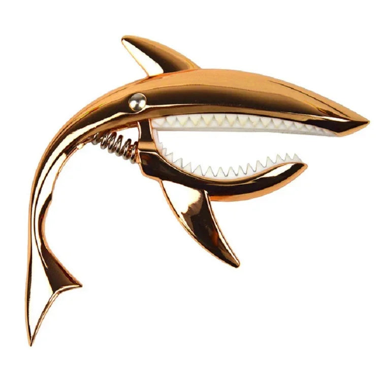 Capodastre de guitare en alliage de zinc en forme de requin, capodastre de guitare