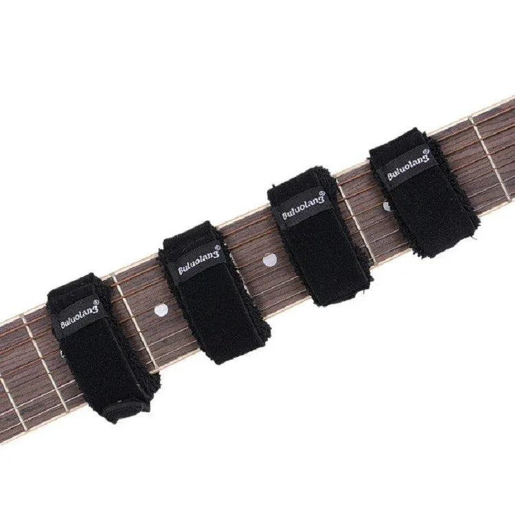 Bande d'étouffement pour guitare électrique, basse électrique et guitare acoustique, accessoire pour instruments de musique, tailles S, M, L et XL.