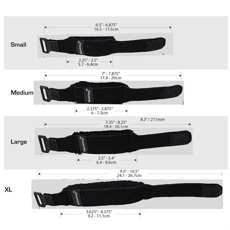 Bande d'étouffement pour guitare électrique, basse électrique et guitare acoustique, accessoire pour instruments de musique, tailles S, M, L et XL.