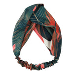 Serre-têtes Bandeaux pour femmes Style Bohème d'été Rétro Nœud Croisé Turban