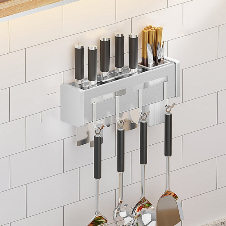 Égouttoir mural de cuisine sans perforation pour baguettes, Brossé 30cm, Brossé 40cm, Brossé 50cm, Brossé 60cm, Noir 30cm, Noir 40cm, Noir 50cm, Noir 60cm