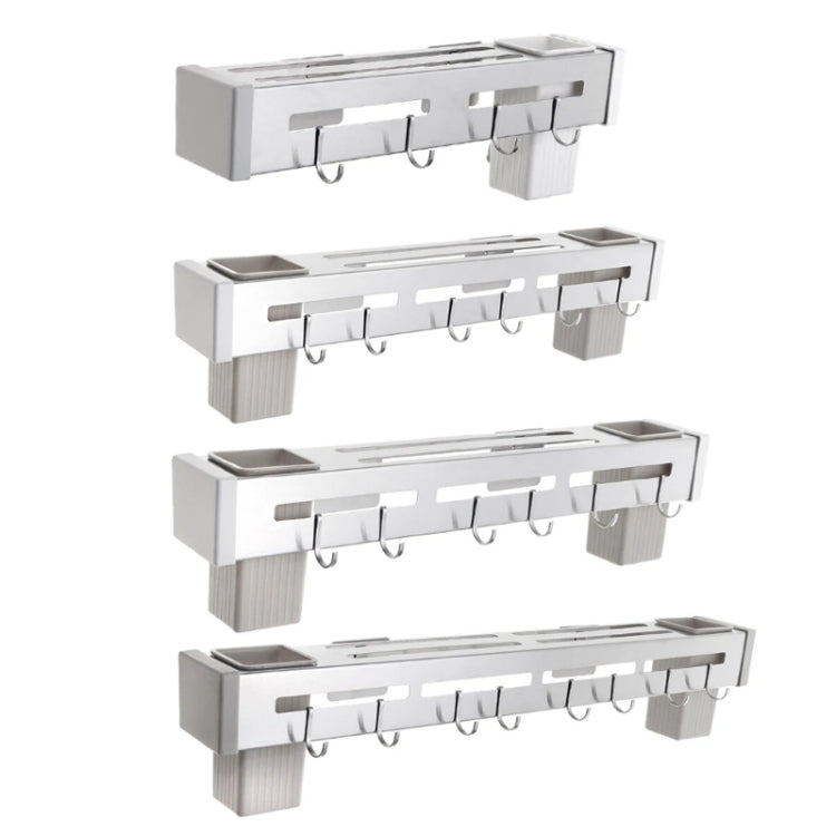 Égouttoir mural de cuisine sans perforation pour baguettes, Brossé 30cm, Brossé 40cm, Brossé 50cm, Brossé 60cm, Noir 30cm, Noir 40cm, Noir 50cm, Noir 60cm