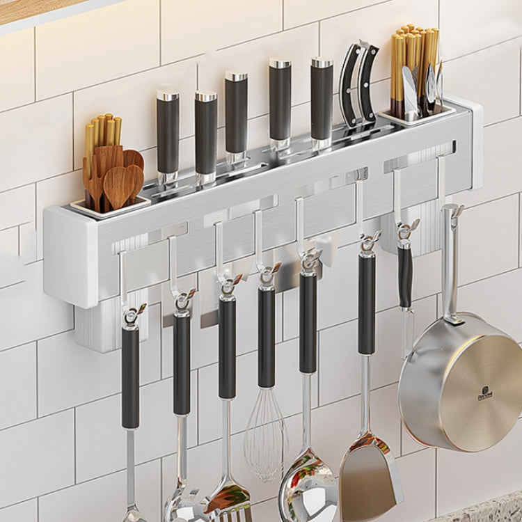 Égouttoir mural de cuisine sans perforation pour baguettes, Brossé 30cm, Brossé 40cm, Brossé 50cm, Brossé 60cm, Noir 30cm, Noir 40cm, Noir 50cm, Noir 60cm