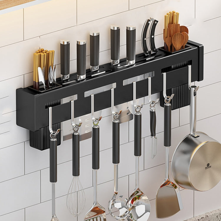 Égouttoir mural de cuisine sans perforation pour baguettes, Brossé 30cm, Brossé 40cm, Brossé 50cm, Brossé 60cm, Noir 30cm, Noir 40cm, Noir 50cm, Noir 60cm