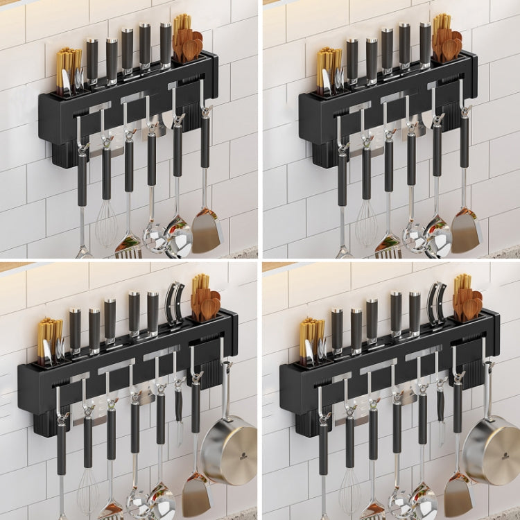Égouttoir mural de cuisine sans perforation pour baguettes, Brossé 30cm, Brossé 40cm, Brossé 50cm, Brossé 60cm, Noir 30cm, Noir 40cm, Noir 50cm, Noir 60cm