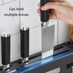 Égouttoir mural de cuisine sans perforation pour baguettes, Brossé 30cm, Brossé 40cm, Brossé 50cm, Brossé 60cm, Noir 30cm, Noir 40cm, Noir 50cm, Noir 60cm