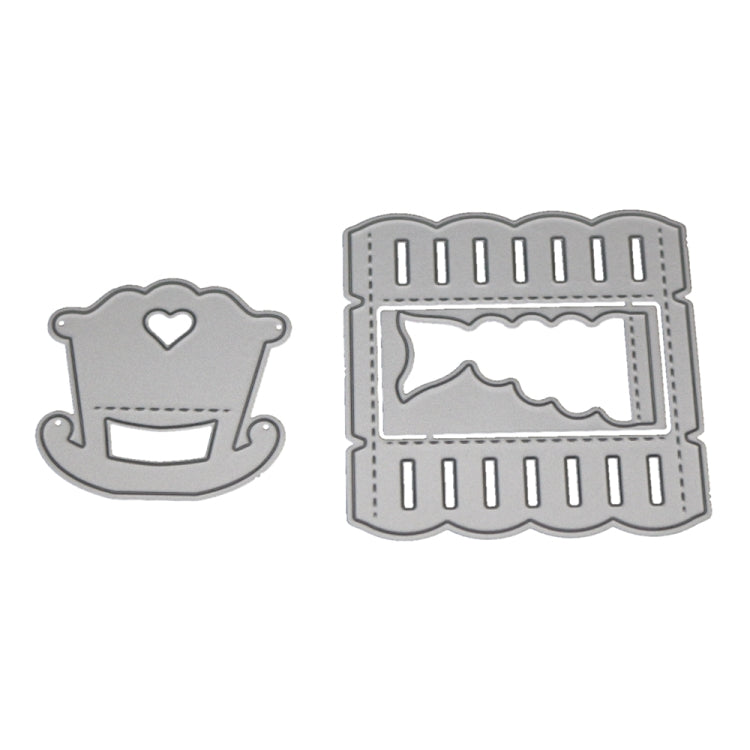 Bricolage Berceau de Bébé Modèle de Couteau en Acier au Carbone Puzzle pour Enfants Art du Papier Gaufrage, Forme de Berceau de Bébé