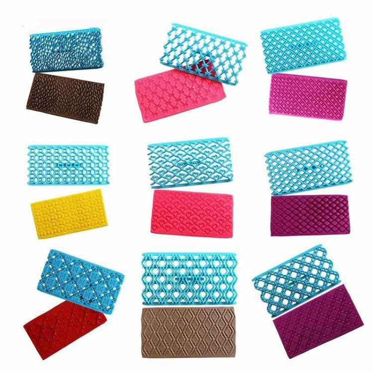 Lot de 2 emporte-pièces en forme de cœur en losange texturé à carreaux pour décoration de gâteaux et pâtisseries