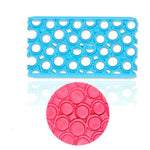 Lot de 2 emporte-pièces en forme de cœur en losange texturé à carreaux pour décoration de gâteaux et pâtisseries