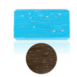 Lot de 2 emporte-pièces en forme de cœur en losange texturé à carreaux pour décoration de gâteaux et pâtisseries