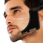 Outil de moulage et de coiffage de barbe double face avec peigne intégré