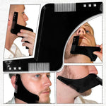 Outil de moulage et de coiffage de barbe double face avec peigne intégré