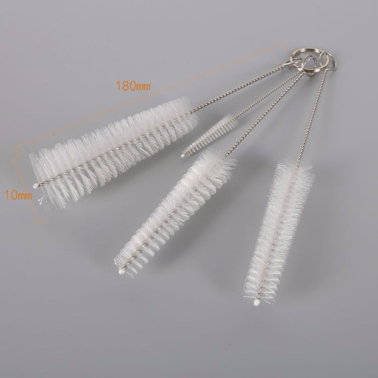 2 brosses de nettoyage en acier inoxydable pour pailles et tuyaux, brosse pour pailles et tuyaux