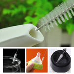 2 brosses de nettoyage en acier inoxydable pour pailles et tuyaux, brosse pour pailles et tuyaux