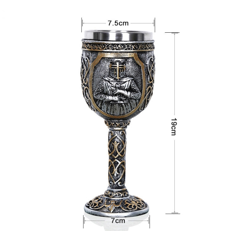 Mug à café et bière 3D Crâne Viking, Crâne, Bière, Vin, Cadeau, Acier inoxydable, Tasse décorative de Chevalier pour Homme, Calice, Mug
